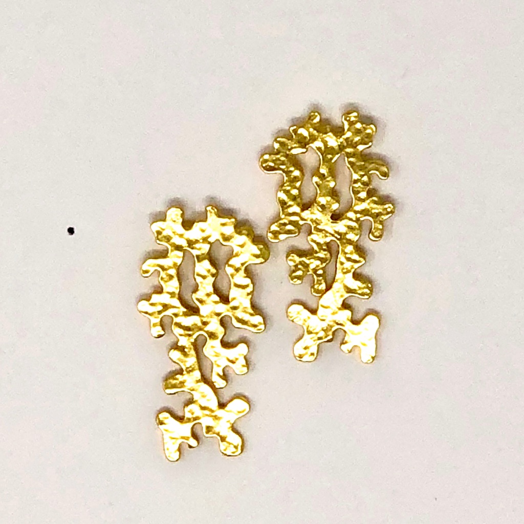 Coral Motif Earrings